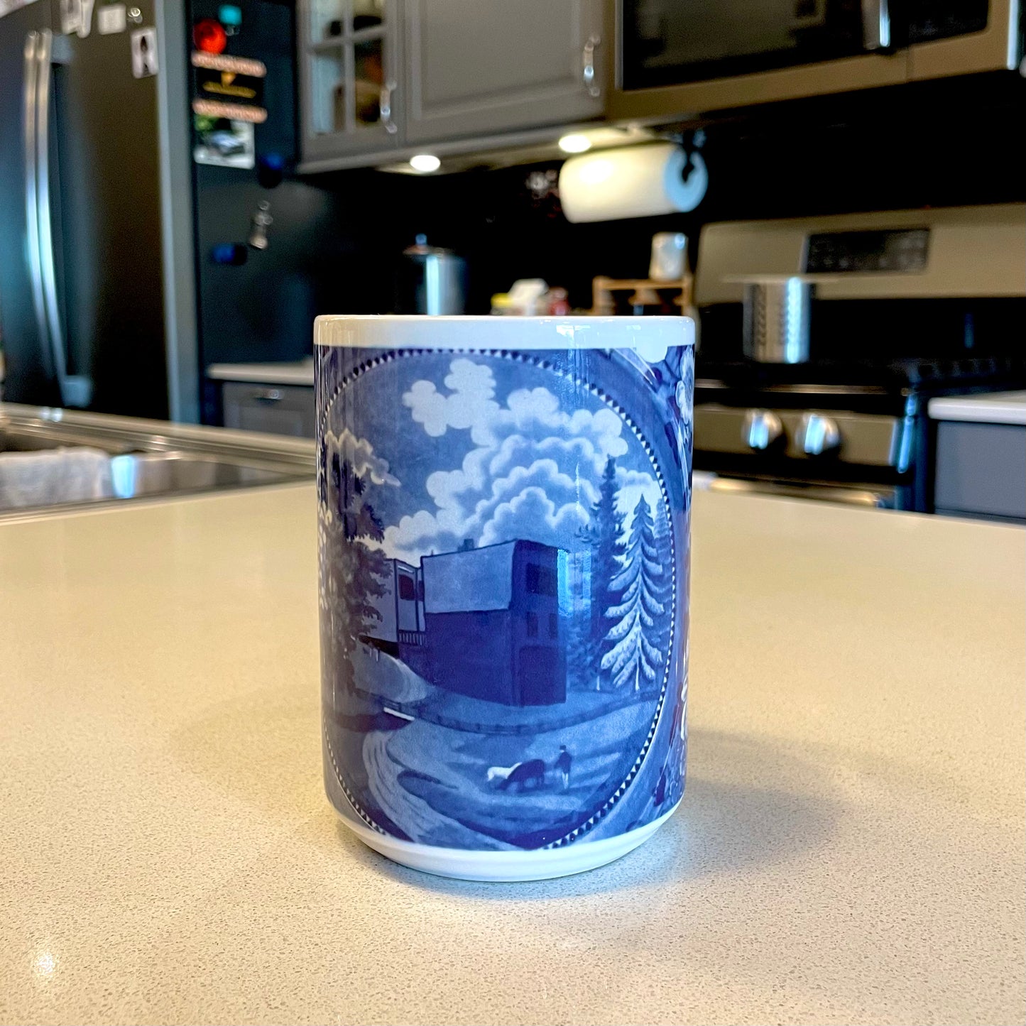 The Hannah Callowhill Stage Transferware Mug