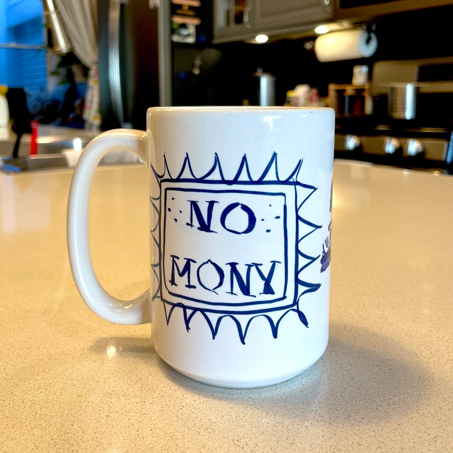 "No Mony, No Cuny" Mug